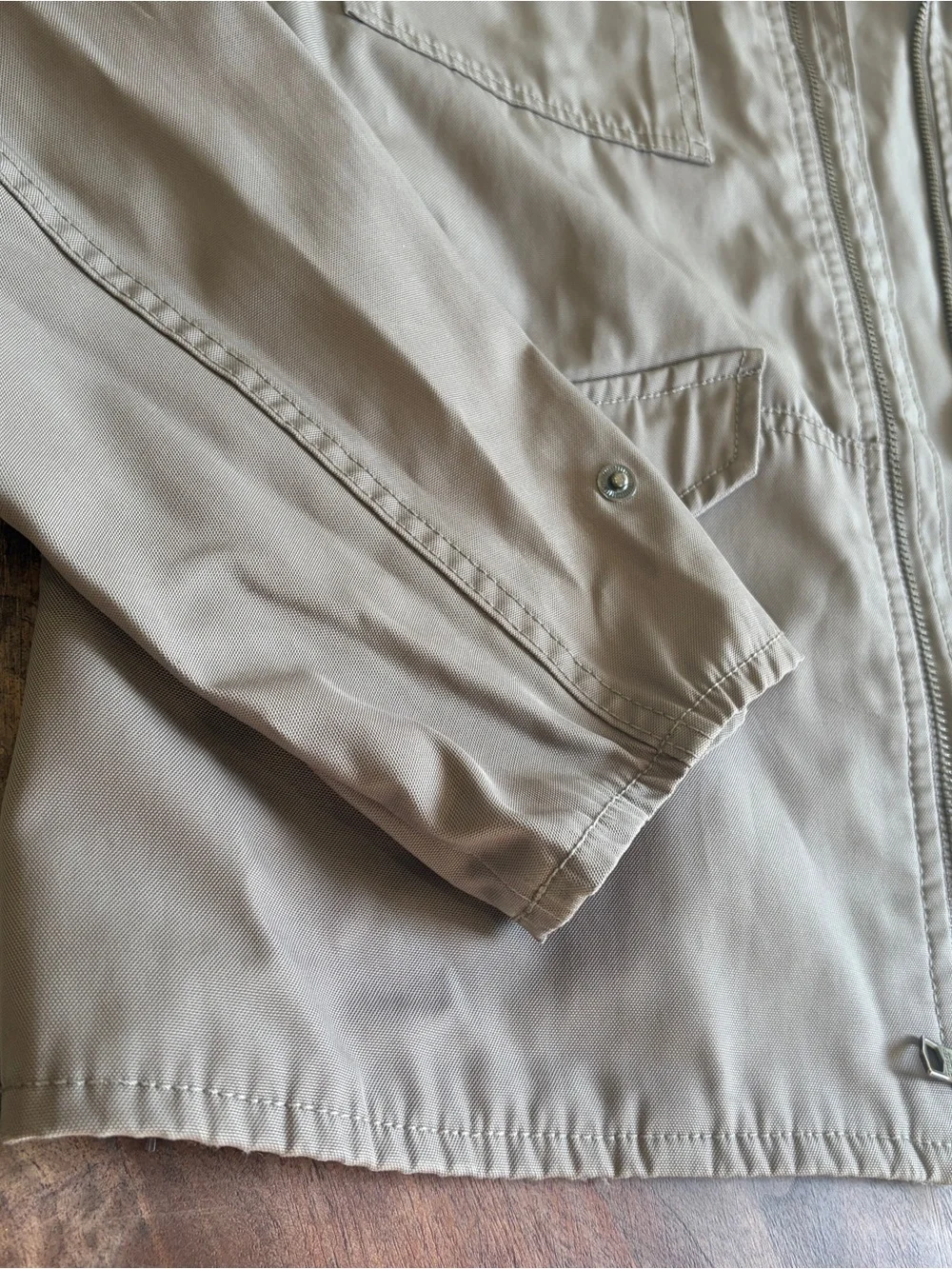 Banana Republic Men's Olive-Taupe Military Field Jacket excellent! Medium